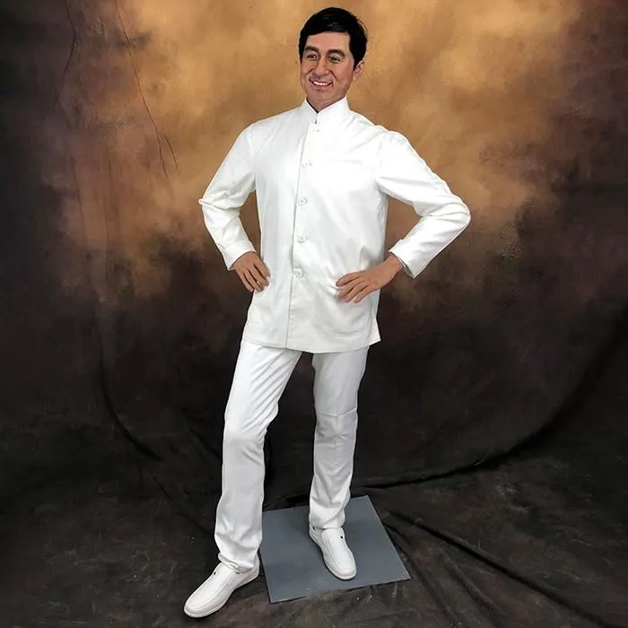 Jackie Chan 1:1 Hyper Realistic Wax Clay Statue
